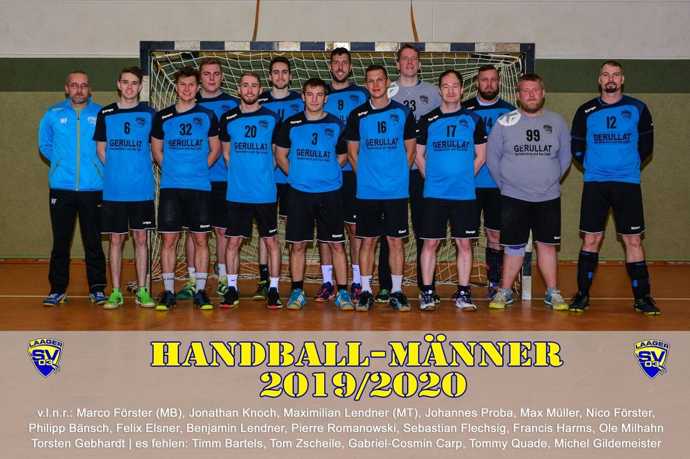 Laager SV 03 Handball MĂ€nner - 2019-2020