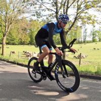 Der Rostocker Triathlet Michael Raelert beim Training - Foto: Raelert-Brothers