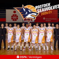Teamfoto der Rostock Seawolves - Saison 2020/2021