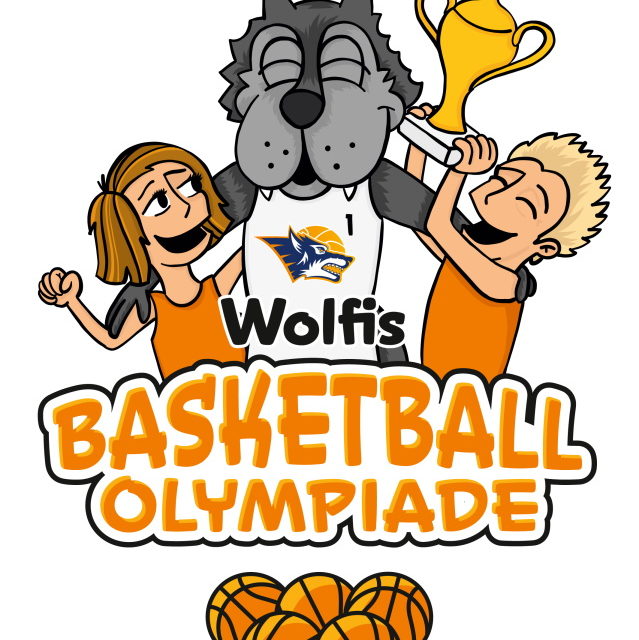 Wolfi lädt ein zur Zeugnisaktion und Basketball Olympiade