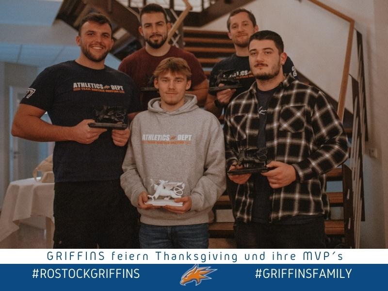 Griffins feiern Thanksgiving und ihre MVP´s 2021
