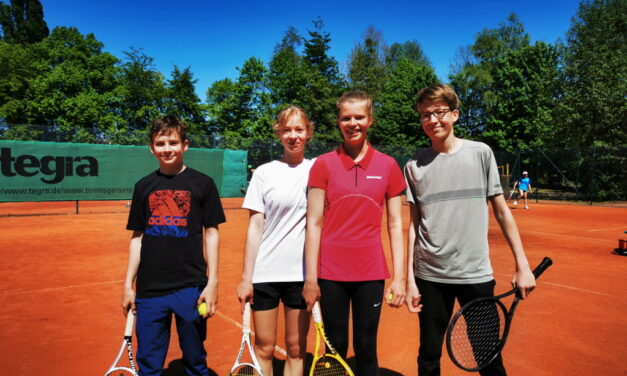 Herber Dämpfer gegen Parchim für die U15er des Schweriner Tennisclubs