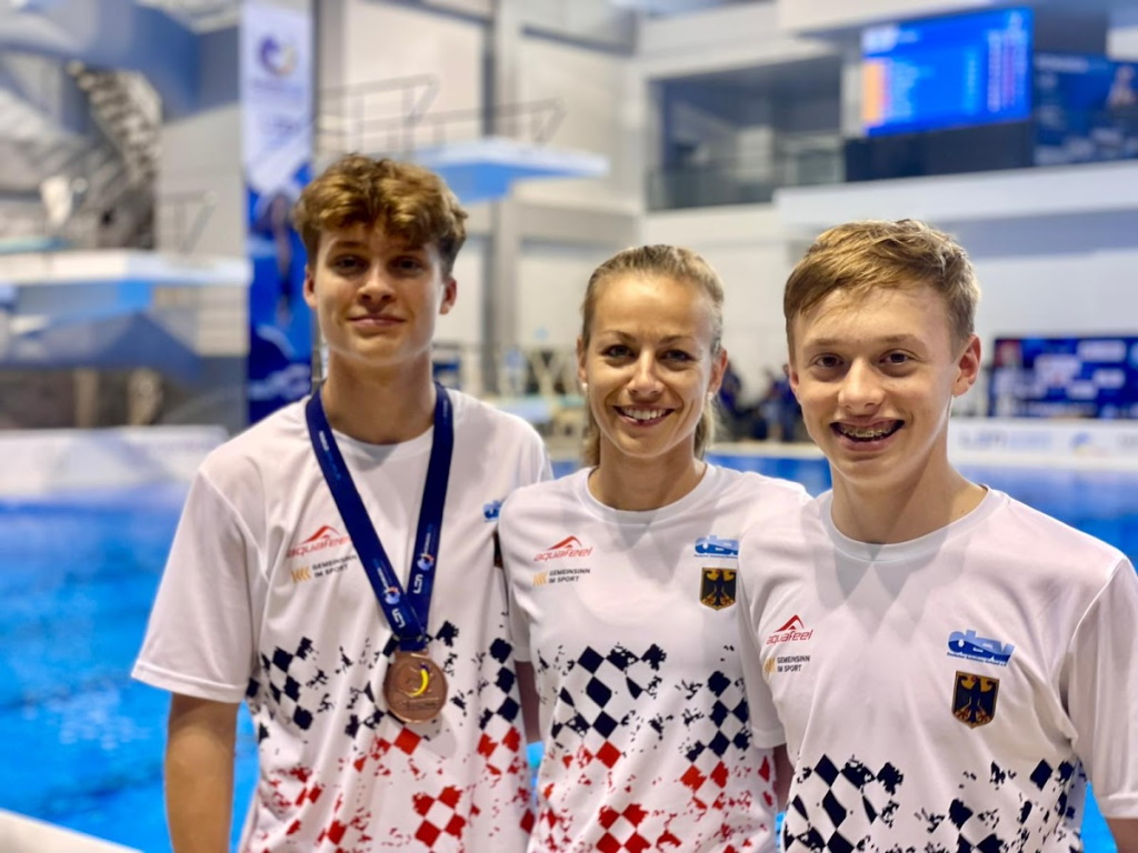 Europameisterschaften der Jugend im Wasserspringen mit Rostocker Beteiligung