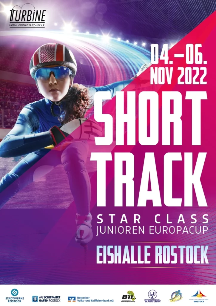 Kurzbahn-Eisschnelllauf: Internationaler Star Class in Rostock