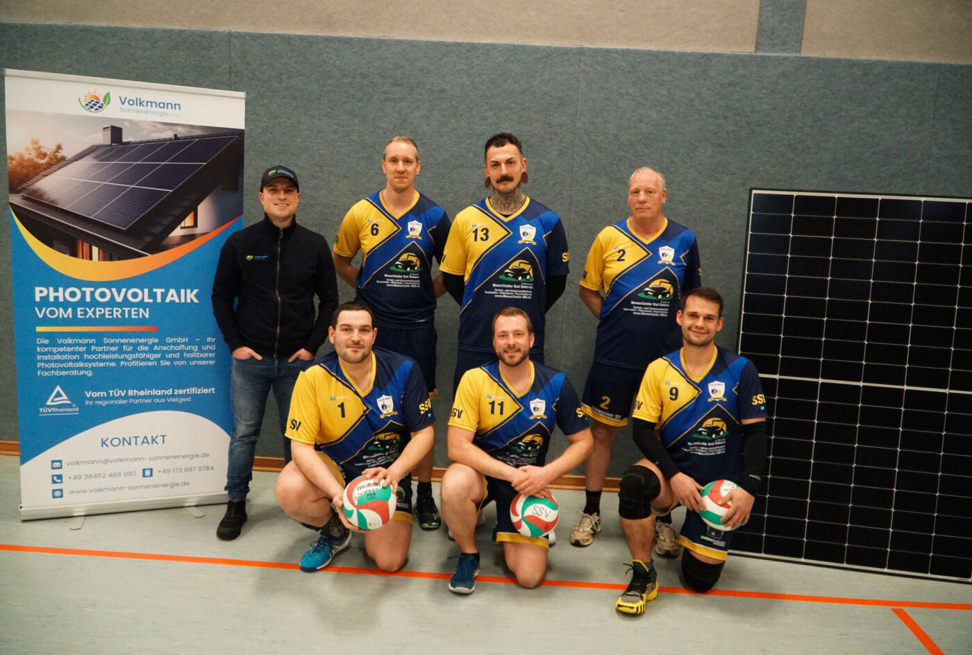 Neuer Sponsor beim Schwaaner SV Volleyball