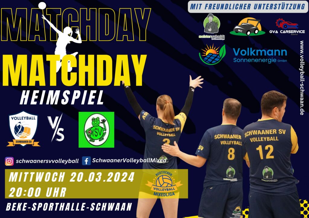 ++ Matchday Schwaaner SV vs. ISV Rostock ++