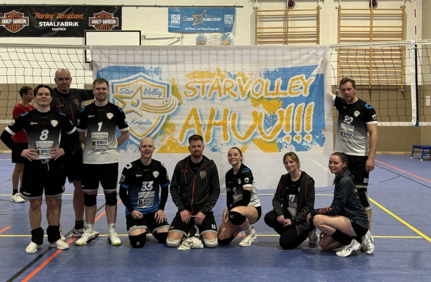 Star Volley Kröpelin schreitet Richtung Meisterschaft