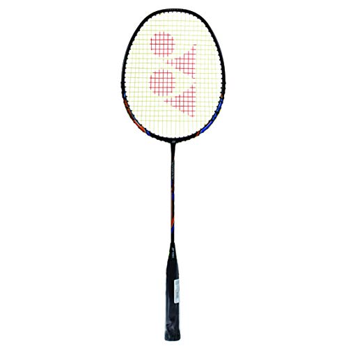 Yonex Nanoray Light 18i Graphite Badminton Racquet with Free Full Cover (77 Grams, 30 lbs Tension, Black)