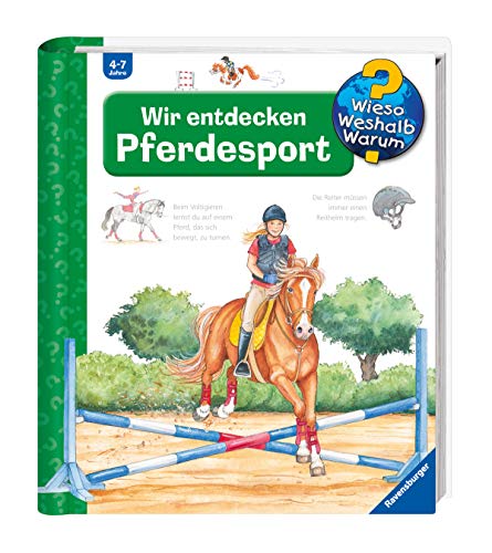 Wieso? Weshalb? Warum?, Band 59 - Wir entdecken Pferdesport (Sachbuch ab 4 Jahre – mit Klappen)