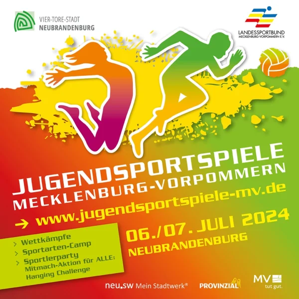 Jugendsportspiele des Landes in Neubrandenburg