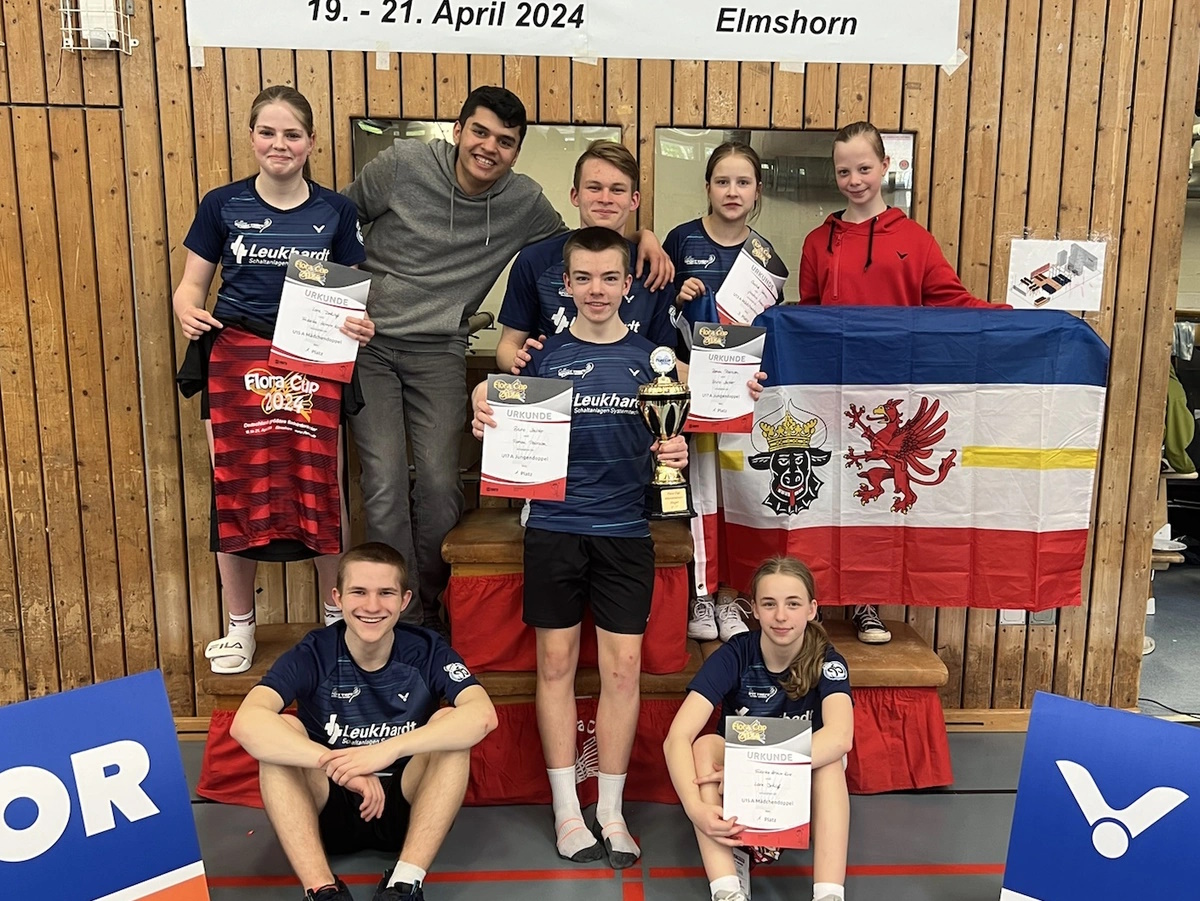 BSC 95 mit Vereinsrekord auf Deutschlands größtem Badmintonturnier