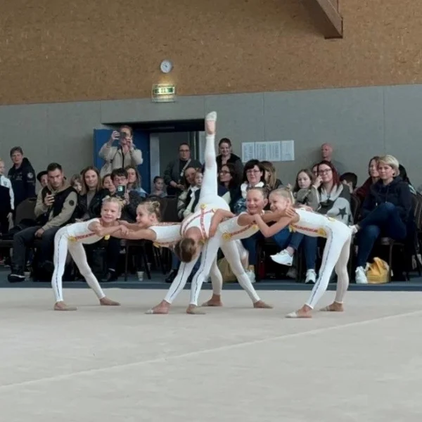 Beeindruckende Darbietungen beim Landescup Rhythmische Sportgymnastik