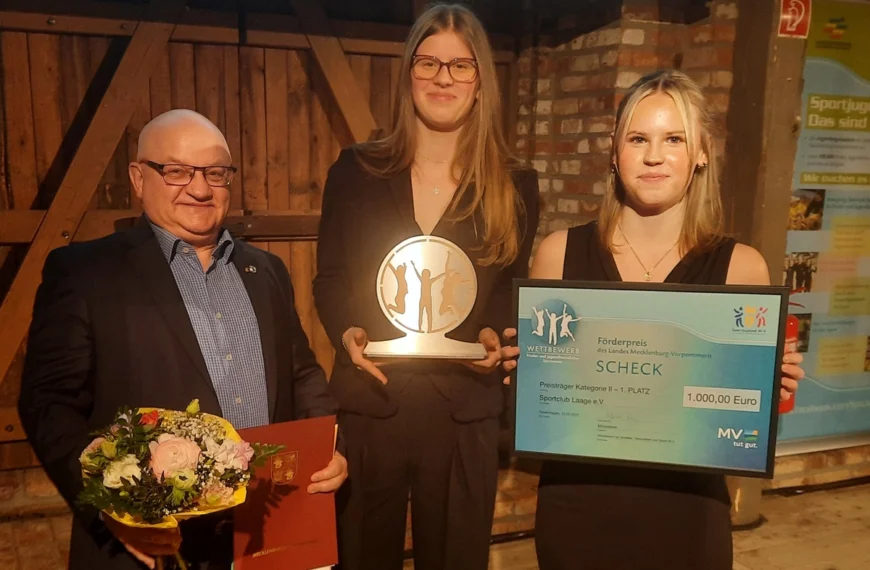 SC Laage ist einer der Kinder- und Jugendfreundlichen Sportvereine in MV