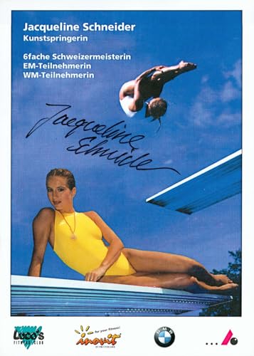 AK Jacqueline Schneider (Wasserspringen)