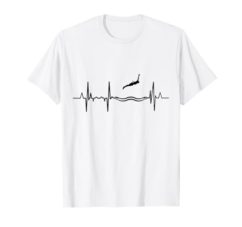 Klippenspringen Herzlinie Pulse Line T-Shirt