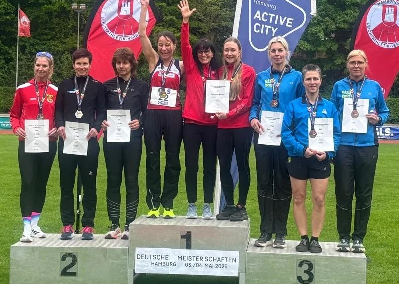 Laager Frauen holen Medaille bei Deutschen Staffelmeisterschaften