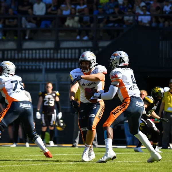 Saison 2025 – Griffins starten mit Krimisieg in Krefeld