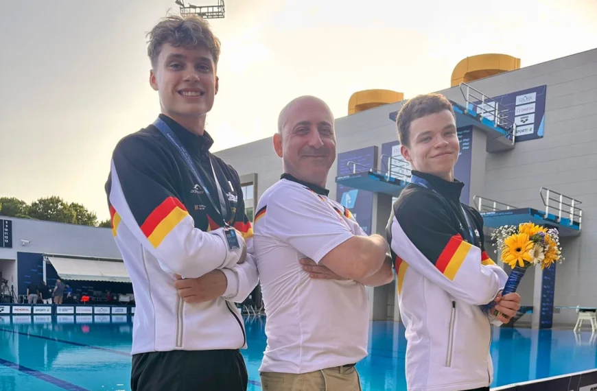 EM-Silber für deutsches Turm-Synchronteam