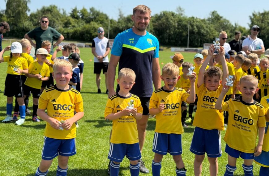 Starker Auftritt der Bambinis beim Funinio Festival in Dummerstorf