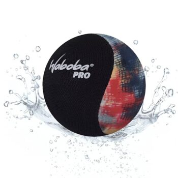Waboba Pro Water Bouncing Ball - Wasserfestes Strandspielzeug, Poolspiele für Kinder & Erwachsene, Outdoor-Spaß - Abstract Art (6,6 cm)