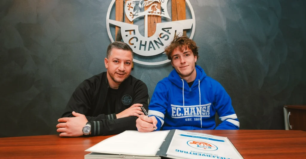 Hansa Rostock bindet Eigengewächs Benno Dietze langfristig