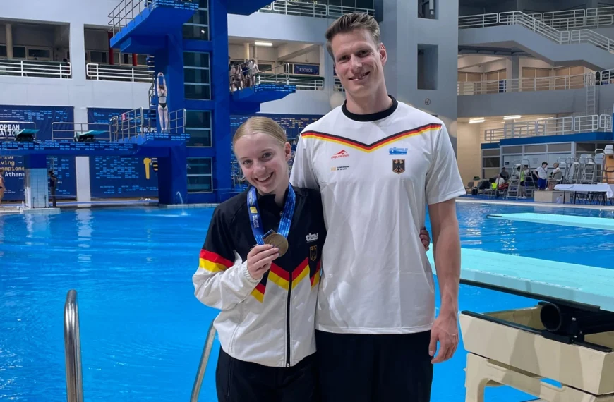 EM-Gold für den Wasserspringerclub