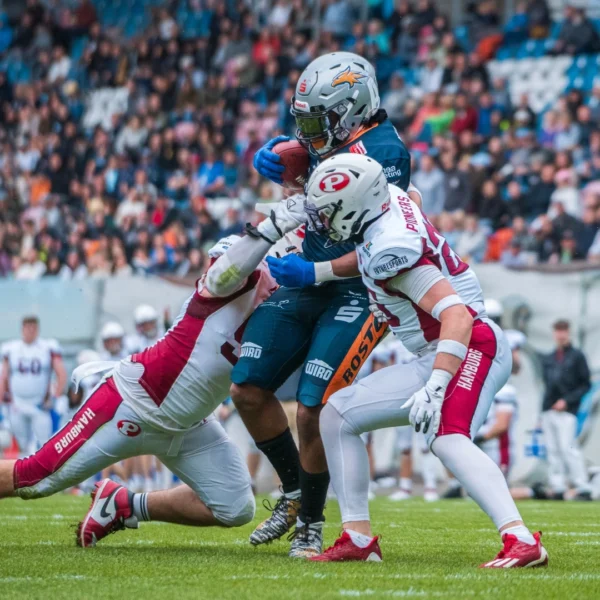 Griffins gegen die Hamburg Pioneers im Verfolgerduell auswärts gefordert
