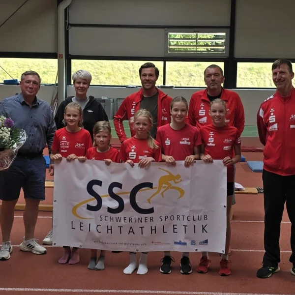 SSC Leichtathleten mit starkem Partner an der Seite