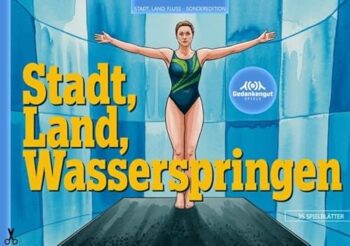 Stadt, Land, Wasserspringen: Spezialvariante des Klassikers "Stadt, Land, Fluss" – für Turmspringe, Klippenspringer und andere Wasserspringer