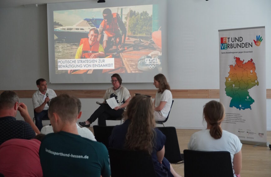 Startschuss für das Projekt „Fit und verbunden gegen Einsamkeit“­