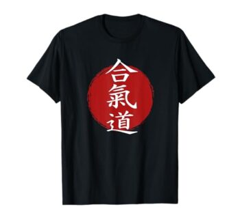 Aikido - Weg der Harmonie Japan Kanji - Aikido T-Shirt