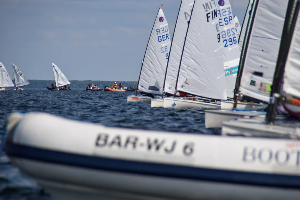 Segelboote auf der Müritz