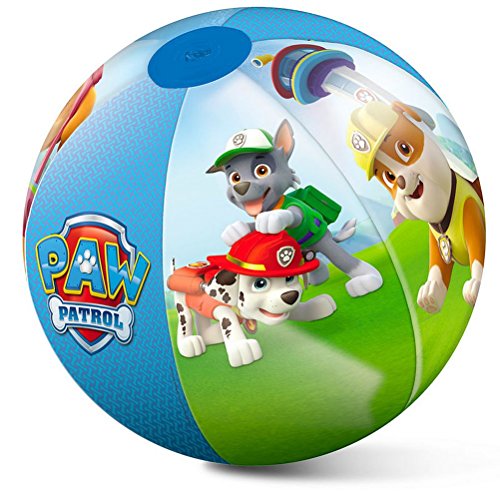 Mondo Toys - PAW PATROL Beach Ball - Strandball, aufblasbar 50 cm, verziert in den Farben - 16630