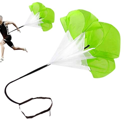Speed Training Fallschirm | 150cm Tragbarer Fallschirm zum - Basketball Drag Exerciser Bands Laufschirm Sprint Chute Fußball Sport Speed Training