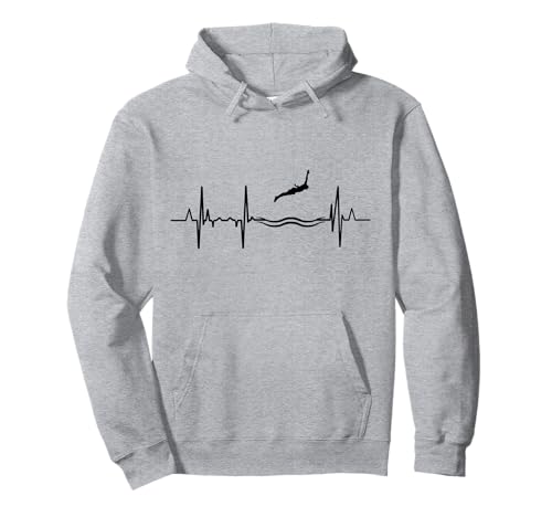 Klippenspringen Herzlinie Pulse Line Pullover Hoodie
