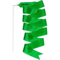 Sport-Thieme Gymnastikband mit Stab "2 m", Grün