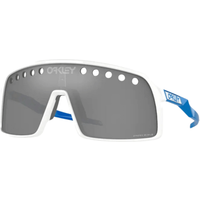 Oakley Sutro Polierte Brille Weiß Blau Prizm Schwarz