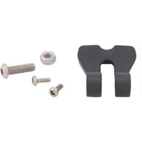 AXA Scheinwerferhalter für Suntour CR8 und NEX Federgabeln, schwarz, Kunststoff, inkl. Schraube und Mutter, zur Befestigung an der Gabelbrücke