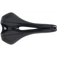 Prologo Kappa Dea 2 T2.0 Damensattel, schwarz, 273x147mm, ergonomischer PAS-Kanal, T2.0 Chromoly-Streben, Mikrofaserbezug