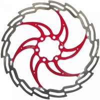 XLC Bremsscheibe BR-X02 Ø180mm 1,8mm silber-rot
