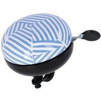 XLC Fahrradklingel Mingun DD-M09 Stripes Ø83mm blau weiß