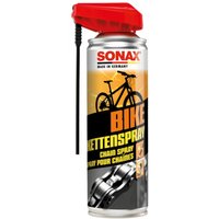 SONAX BIKE Kettenspray 300 ml - EasySpray, hohe Kriechwirkung, korrosionsschützend, überkopfsprühbar