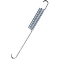 Hebie Ersatzfeder für Zweibeinständer Mod. Rex 0605/0606, Länge 110mm, aus Nirostahl, silber, kompatibel mit REX 605 und REX Holland 606