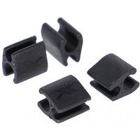 XLC Kabelclip f. Fazua BR-X137 Ø2mm Kabel, Ø4mm Aussenhülle 30er Set