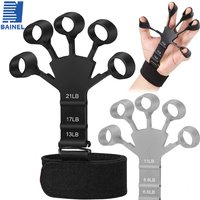 1pcs Silicone Gripster Grip Strengthener Finger Stretcher Hand Grip Trainer Gym Fitness Training And Exercise Hand Strengthene