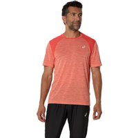Asics Road SS Top Kurzarmshirt Orange, Größe M