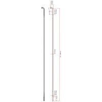 DT SWISS Speiche Dt Revolution 2,0-1,5 252 Ve100 Schwarz