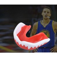 EVA Cutting Two-color Boxing Sanda Sports Guard, Shark Training Teeth Guard