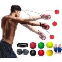 Head Mounted Boxing Reflex Children's Combat Decompression Magic Speed Ball, Adult Ability Training, Fitness And