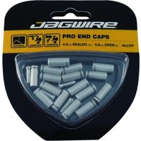 Jagwire Endkappen Universal Pro, 10X 4Mm Gedichtet, Silber